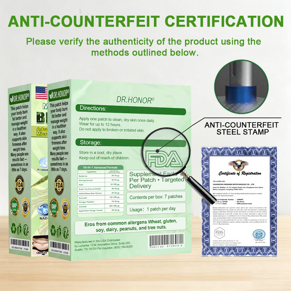 𝐃𝐑.𝐇𝐎𝐍𝐎𝐑® Metabolic Patch Extra 30% Annual Discount! Restore your fitness and health. You won’t get another chance like this for an entire year.