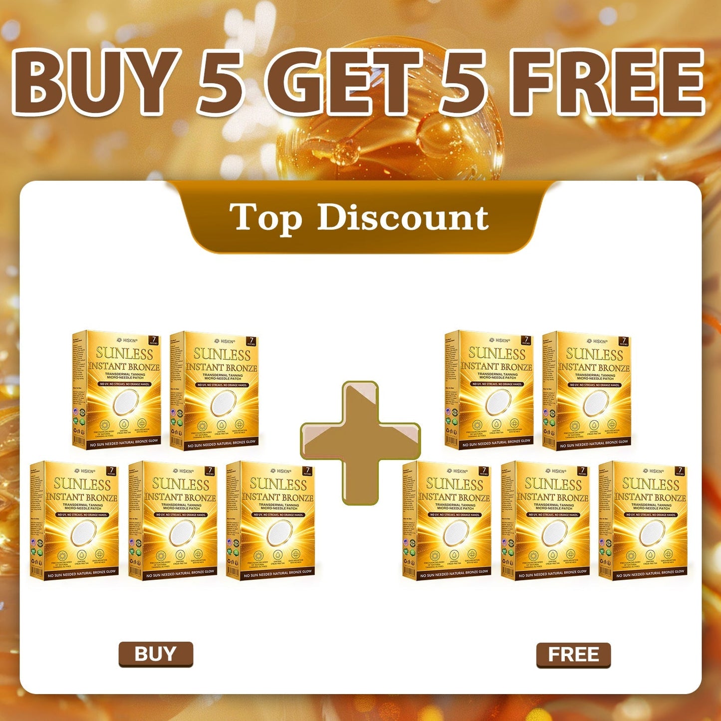 ☀️𝑶𝒇𝒇𝒊𝒄𝒊𝒂𝒍 𝑺𝒕𝒐𝒓𝒆 | ☀️ 𝐇𝐢𝐬𝐤𝐢𝐧® 𝐒𝐮𝐧𝐥𝐞𝐬𝐬 𝐈𝐧𝐬𝐭𝐚𝐧𝐭 𝐁𝐫𝐨𝐧𝐳𝐞 𝐓𝐚𝐧𝐧𝐢𝐧𝐠 𝐌𝐢𝐜𝐫𝐨𝐧𝐞𝐞𝐝𝐥𝐞 𝐏𝐚𝐭𝐜𝐡 🇺🇸 (𝐉𝐮𝐬𝐭 𝐨𝐧𝐜𝐞 𝐚 𝐝𝐚𝐲) 𝐕𝐢𝐬𝐢𝐛𝐥𝐞 𝐁𝐫𝐨𝐧𝐳𝐞 𝐆𝐥𝐨𝐰 𝐢𝐧 𝟕 𝐃𝐚𝐲𝐬 ✅ 𝐍𝐨 𝐔𝐕, 𝐍𝐨 𝐎𝐫𝐚𝐧𝐠𝐞, 𝐍𝐨 𝐒𝐭𝐫𝐞𝐚𝐤𝐬, 𝐍𝐨 𝐃𝐇𝐀, 𝐍𝐨 𝐌𝐞𝐬𝐬.