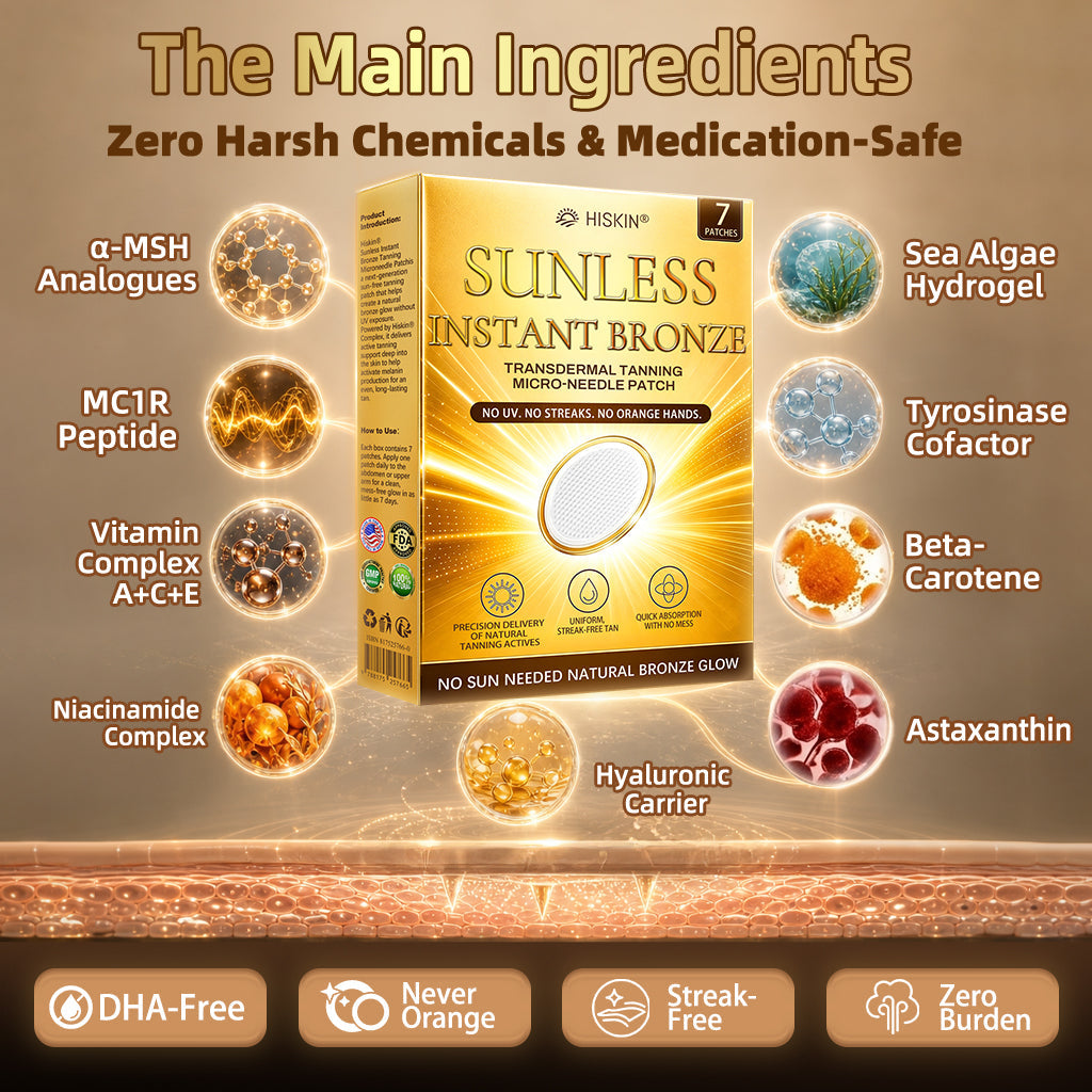 ☀️𝑶𝒇𝒇𝒊𝒄𝒊𝒂𝒍 𝑺𝒕𝒐𝒓𝒆 | ☀️ 𝐇𝐢𝐬𝐤𝐢𝐧® 𝐒𝐮𝐧𝐥𝐞𝐬𝐬 𝐈𝐧𝐬𝐭𝐚𝐧𝐭 𝐁𝐫𝐨𝐧𝐳𝐞 𝐓𝐚𝐧𝐧𝐢𝐧𝐠 𝐌𝐢𝐜𝐫𝐨𝐧𝐞𝐞𝐝𝐥𝐞 𝐏𝐚𝐭𝐜𝐡 🇺🇸 (𝐉𝐮𝐬𝐭 𝐨𝐧𝐜𝐞 𝐚 𝐝𝐚𝐲) 𝐕𝐢𝐬𝐢𝐛𝐥𝐞 𝐁𝐫𝐨𝐧𝐳𝐞 𝐆𝐥𝐨𝐰 𝐢𝐧 𝟕 𝐃𝐚𝐲𝐬 ✅ 𝐍𝐨 𝐔𝐕, 𝐍𝐨 𝐎𝐫𝐚𝐧𝐠𝐞, 𝐍𝐨 𝐒𝐭𝐫𝐞𝐚𝐤𝐬, 𝐍𝐨 𝐃𝐇𝐀, 𝐍𝐨 𝐌𝐞𝐬𝐬.